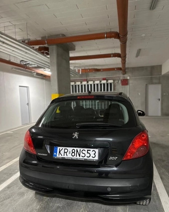 Peugeot 207 cena 10500 przebieg: 237000, rok produkcji 2007 z Kraków małe 121